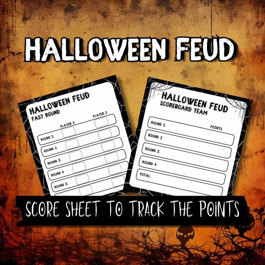 HALLOWEEN PARTY FEUD GAME SPIDER - Image 5