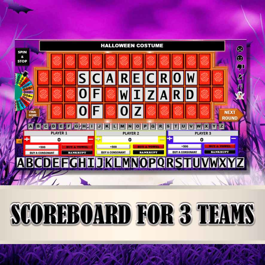HALLOWEEN PARTY GAME WHEEL - Image 2