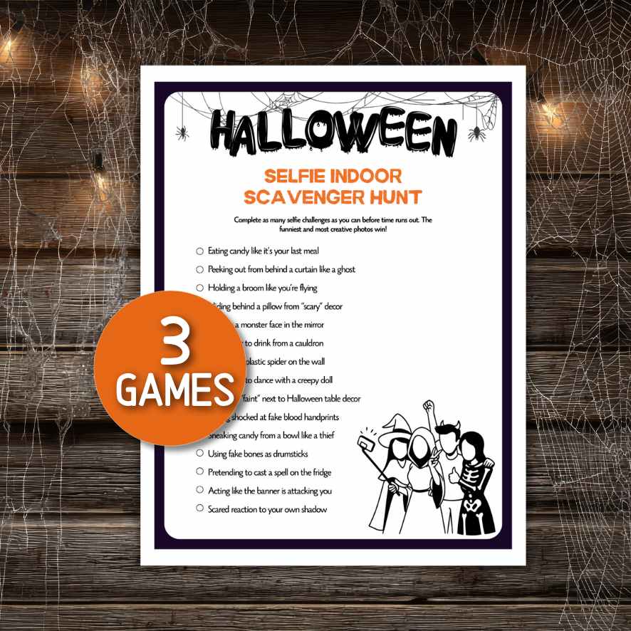 HALLOWEEN SELFIE SCAVENGER HUNT - Image 2