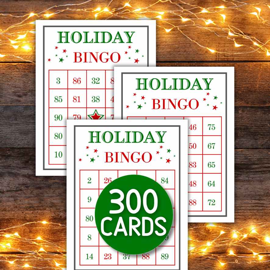 HOLIDAY BINGO CARDS - Image 3