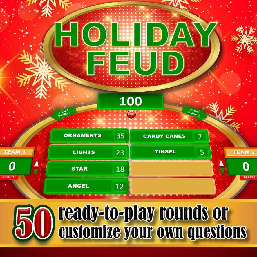 HOLIDAY FEUD GAME