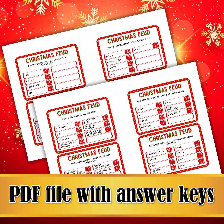 HOLIDAY FEUD GAME - Image 6