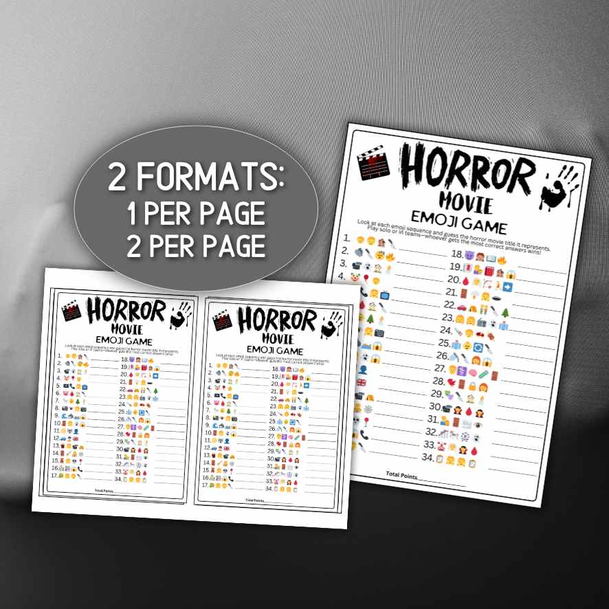 HORROR MOVIE EMOJI GAME - Image 2