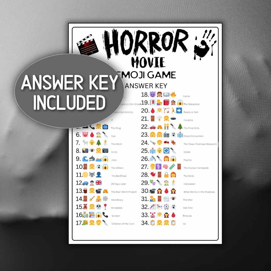 HORROR MOVIE EMOJI GAME - Image 3