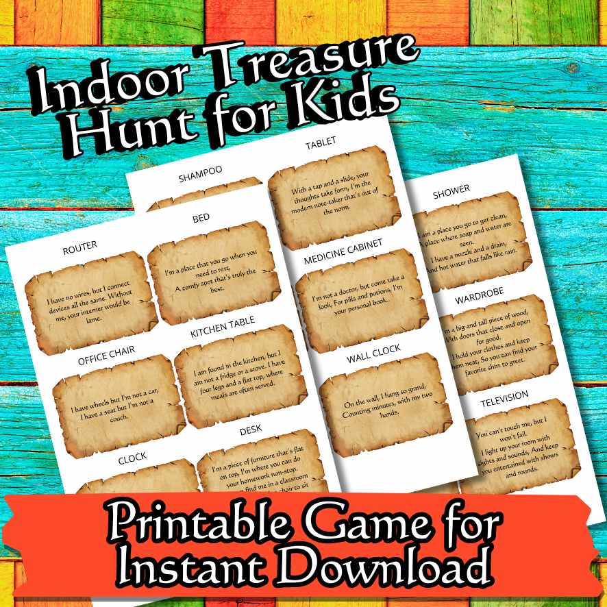 INDOOR SCAVENGER HUNT FOR KIDS - Image 3