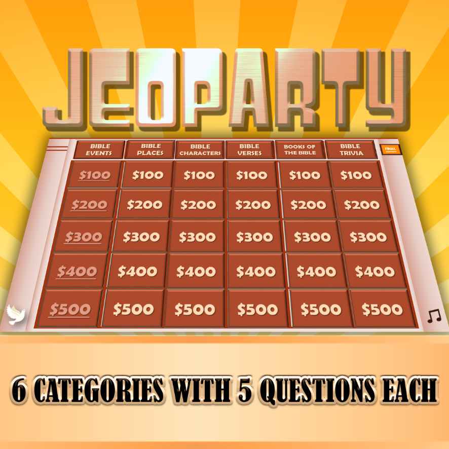 JEOPARTY BIBLE - POWERPOINT GAME - Image 4