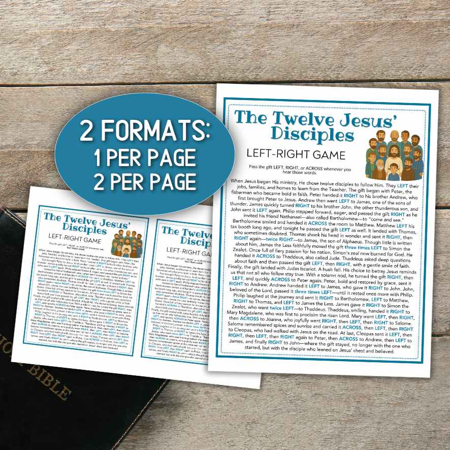 JESUS DISCIPLES LEFT RIGHT GAME - Image 5