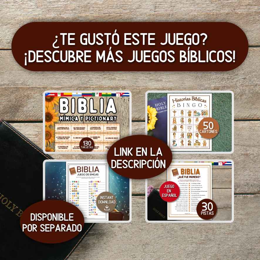 JUEGO BIBLICO IMPRIMIBLE EN ESPAÑOL - Image 6