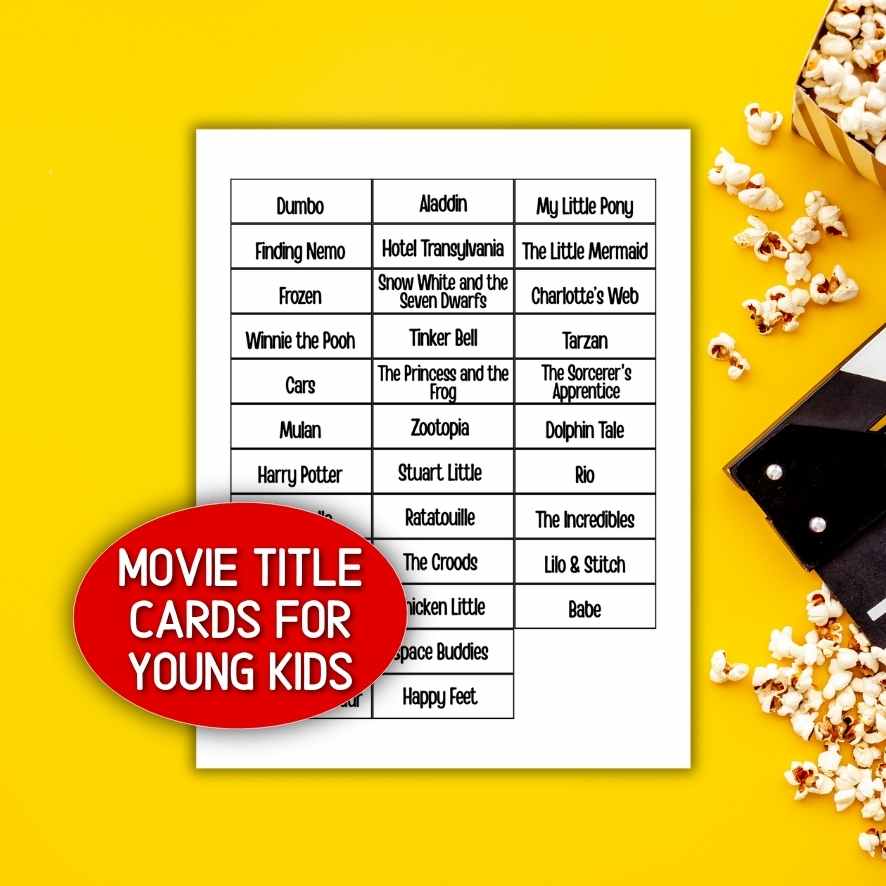 KID´S MOVIE EMOJI QUIZ PRINTABLE - Image 5