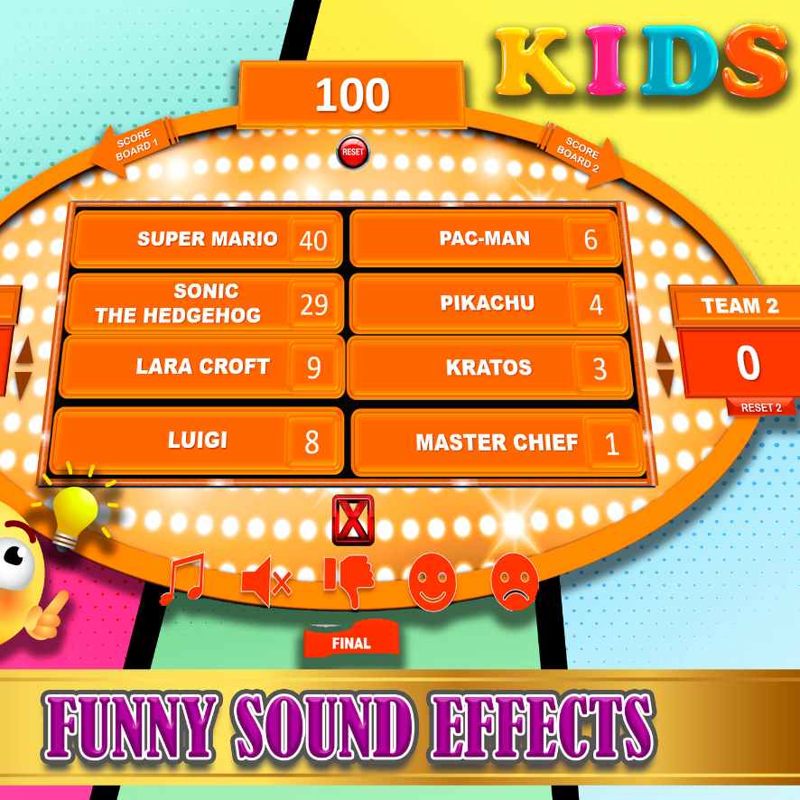KIDS FEUD POWERPOINT GAME - Image 4