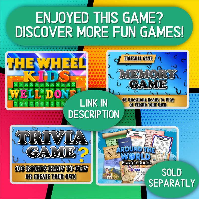 KIDS FEUD POWERPOINT GAME - Image 8