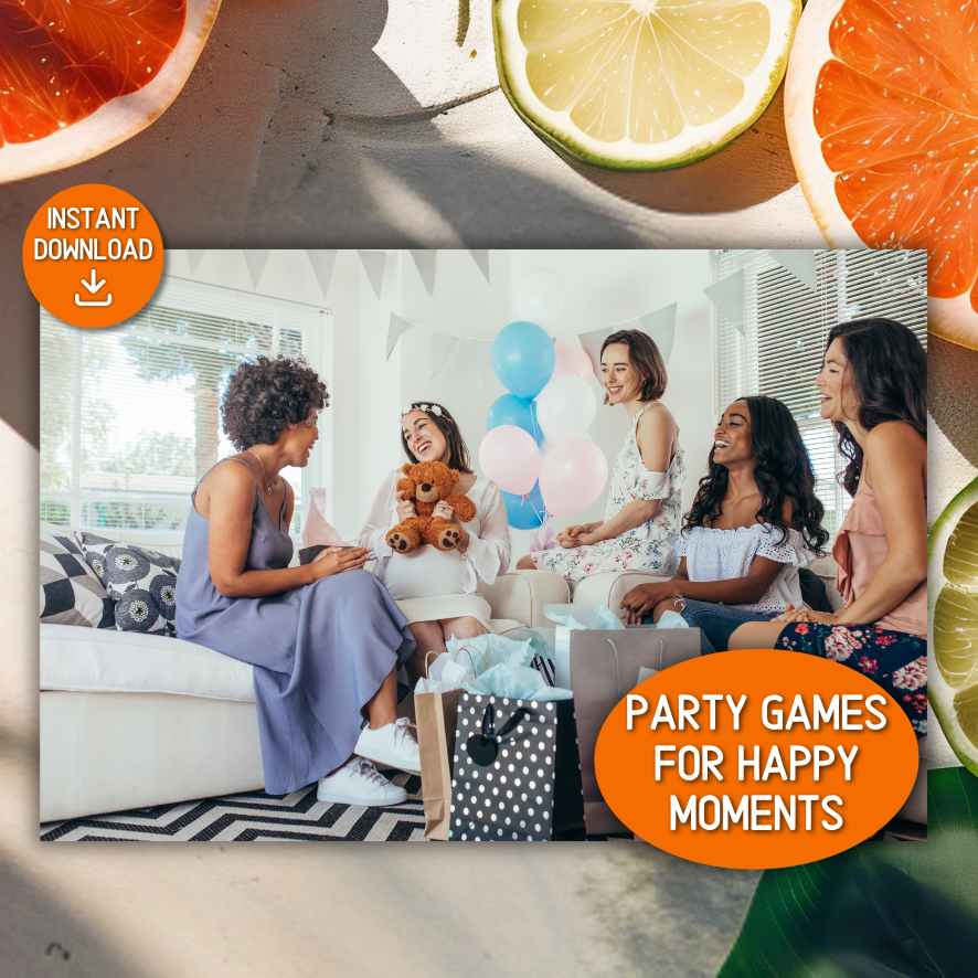 LITTLE CUTIE BABY SHOWER GAMES BUNDLE - Image 10