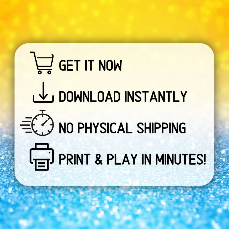 LUAU EMOJI PRINTABLE GAME - Image 5