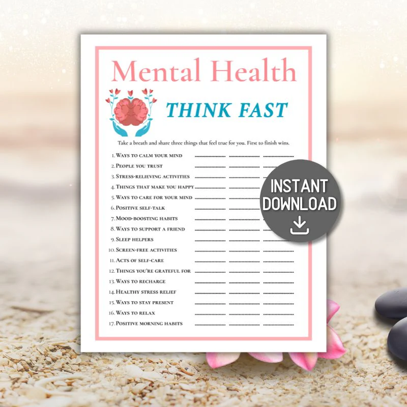 MENTAL HEALTH THINK FAST GAME - Image 3