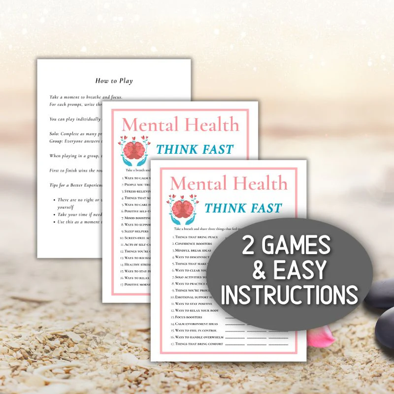 MENTAL HEALTH THINK FAST GAME - Image 4