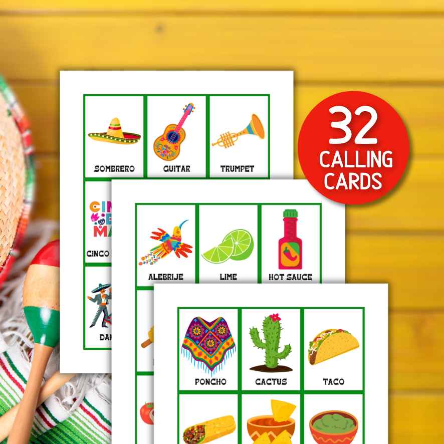 CINCO DE MAYO BINGO MEXICAN PARTY - Image 7