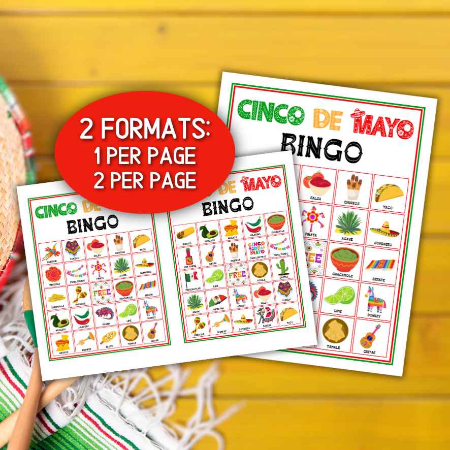 CINCO DE MAYO BINGO MEXICAN PARTY - Image 8
