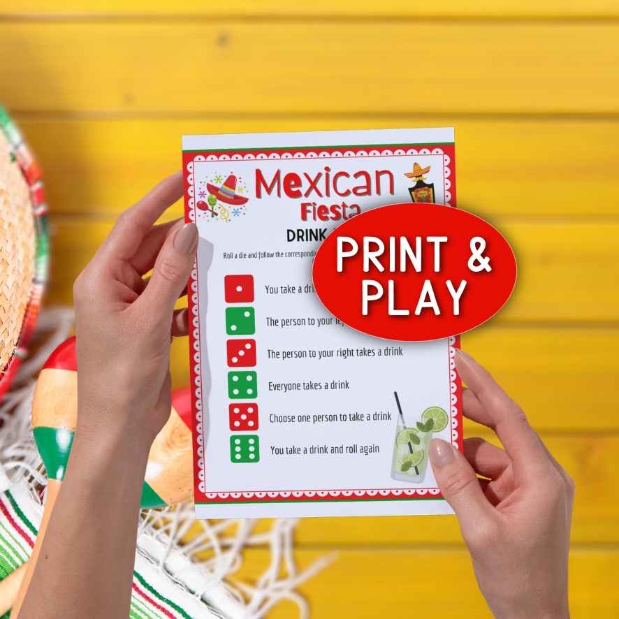 MEXICAN PARTY DRINK GAMES - Image 2