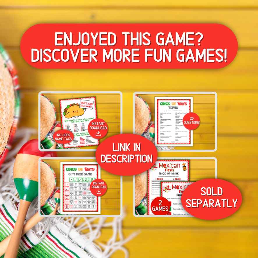 MEXICAN RECIPE MATCH GAME - Image 6