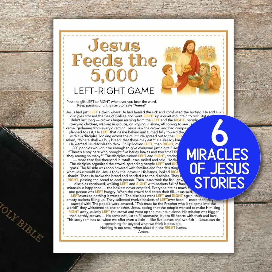 MIRACLES OF JESUS GAMES