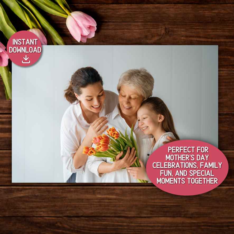 2 GAMES MOTHERS DAY PRINTABLE - Image 5