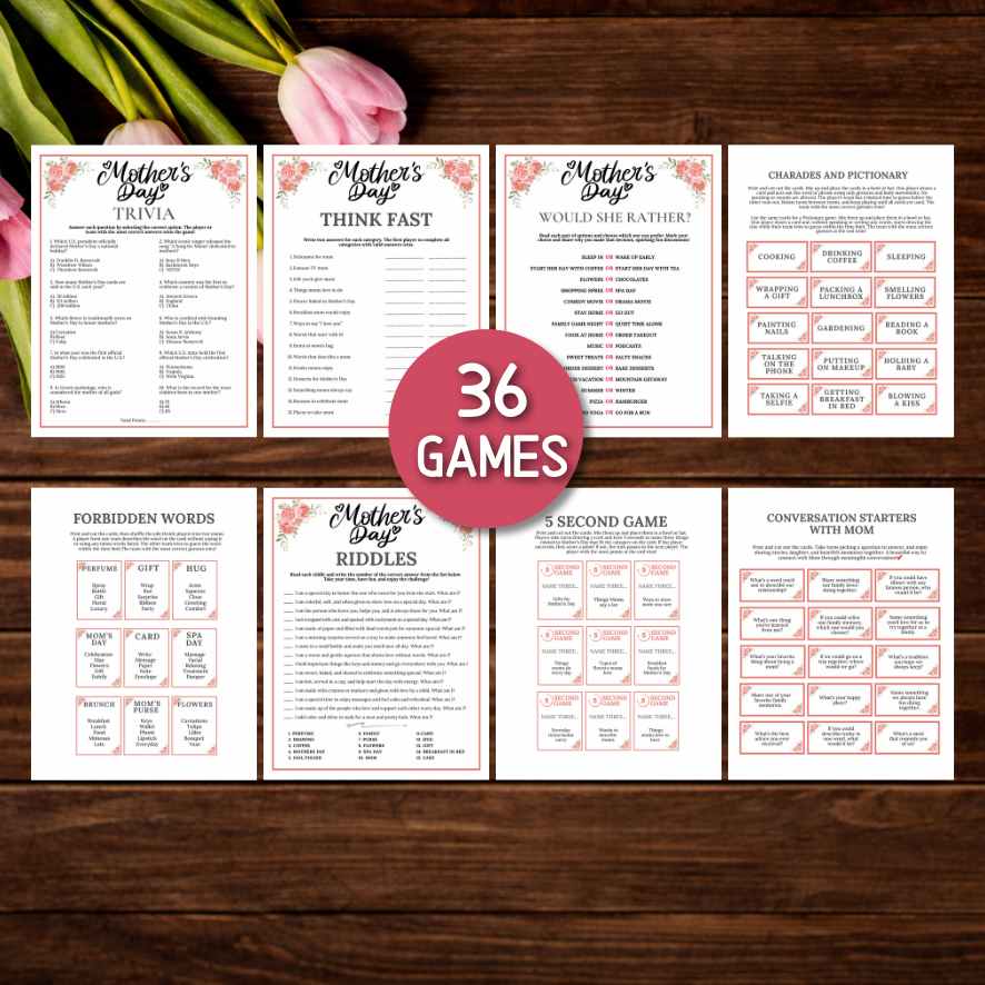 MOTHERS DAY GAMES BUNDLE - Image 4