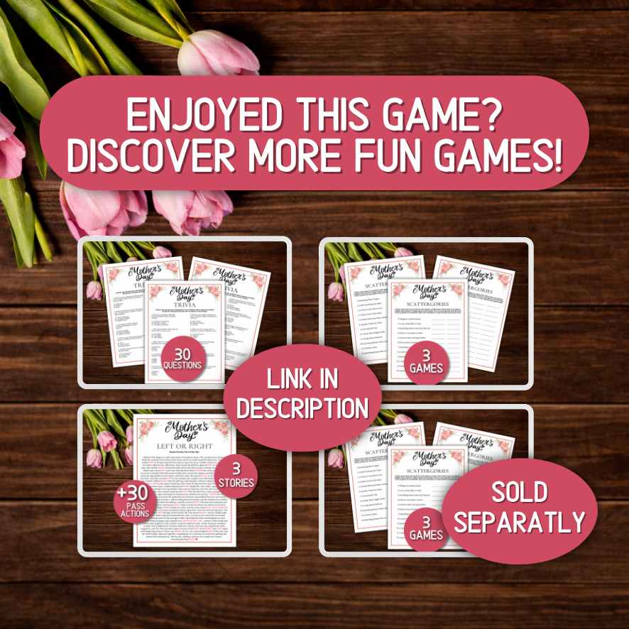 MOTHERS DAY PASS THE PRIZE GAME - Image 7