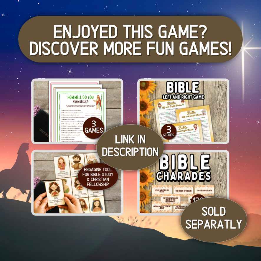 NATIVITY BINGO PRINTABLE 50 CARDS - Image 9