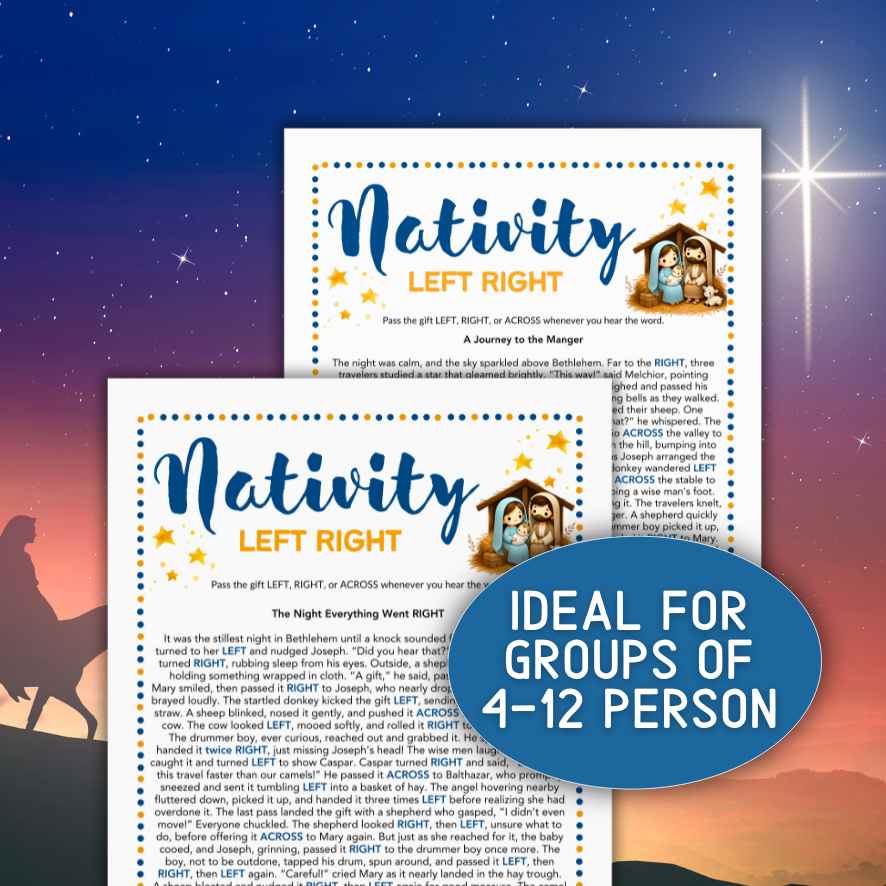 NATIVITY LEFT RIGHT ACROSS GAME - Image 5