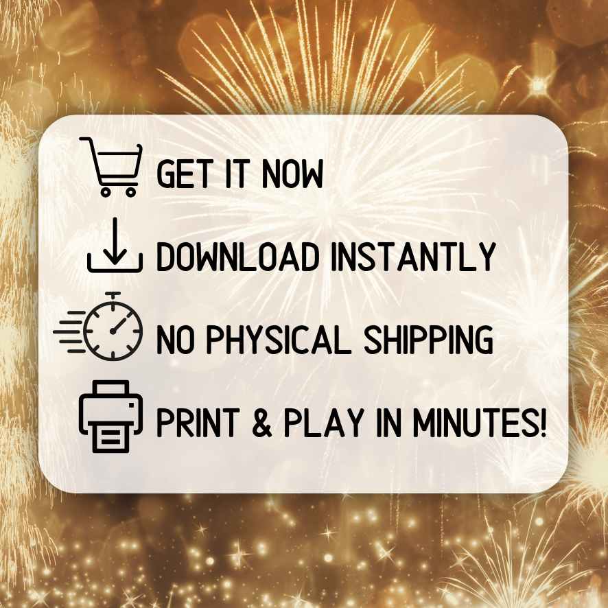 NEW YEARS EVE EMOJI PARTY GAME - Image 5