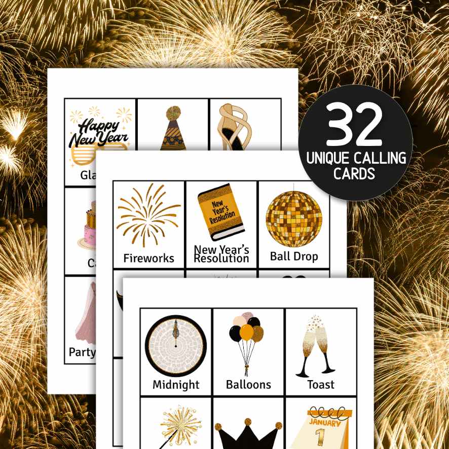 NEW YEARS EVE PARTY BINGO - Image 6