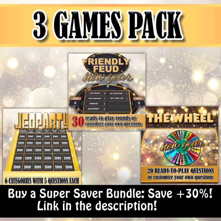 NEW YEARS EVE GAME FAMILY FRIENDLY FEUD - Image 8