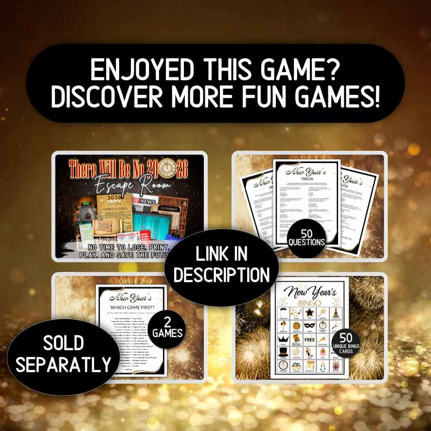 NEW YEAR'S FORBIDDEN WORDS GAME - Image 6