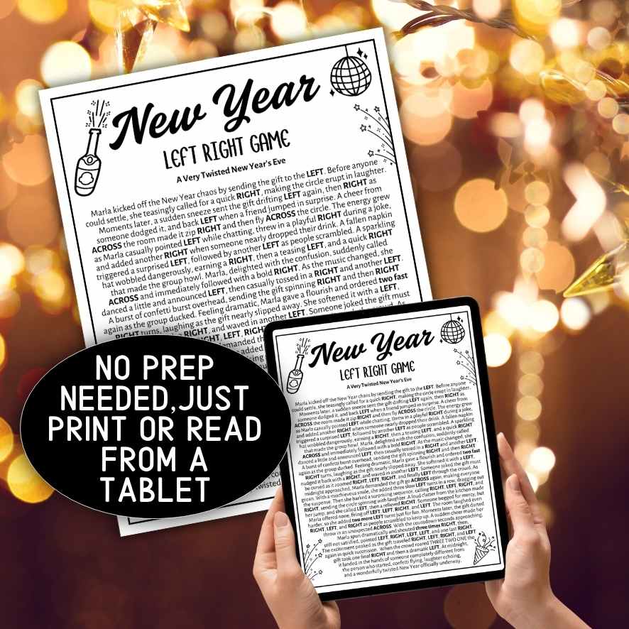 NEW YEARS LEFT RIGHT GAME - Image 3