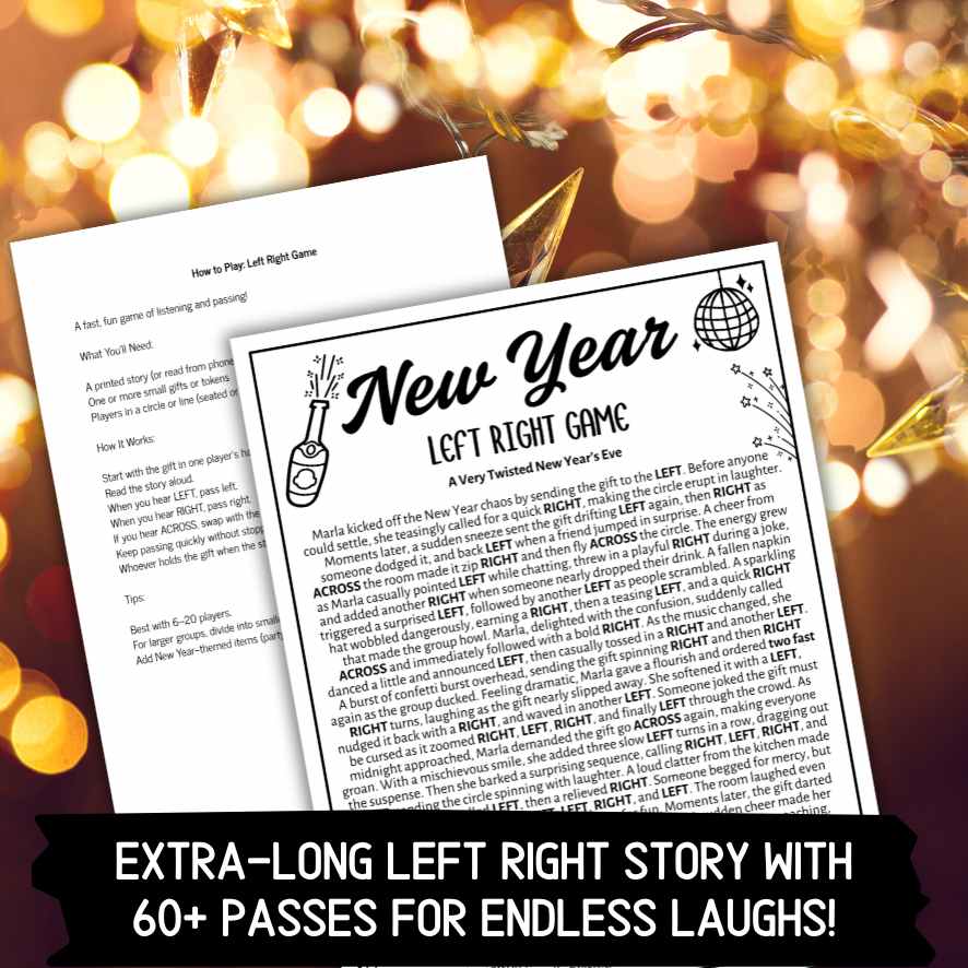 NEW YEARS LEFT RIGHT GAME - Image 4