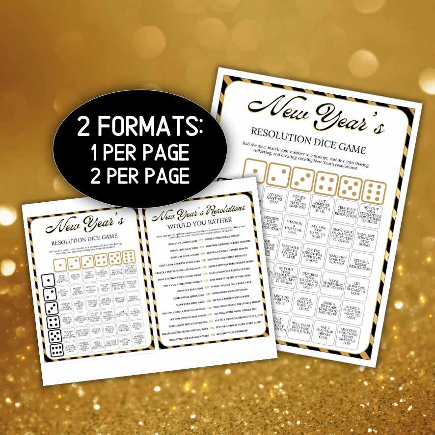 NEW YEAR'S RESOLUTION GAMES - Image 6