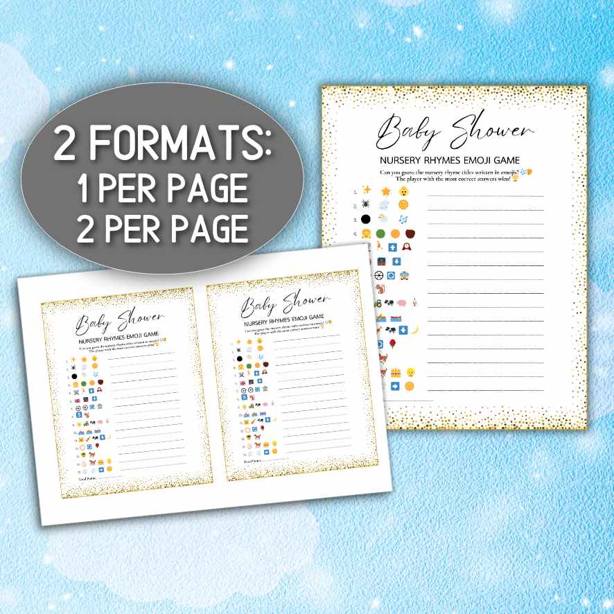 NURSERY RHYME EMOJI GAME - Image 2