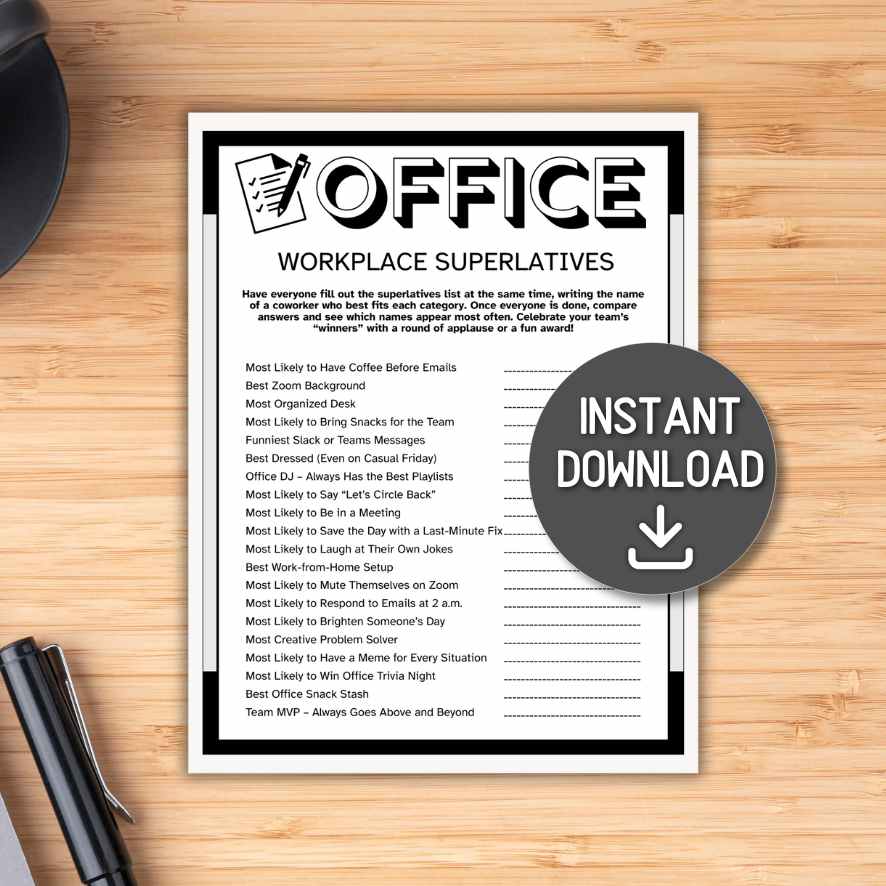OFFICE ICEBREAKER PARTY GAMES - Image 2