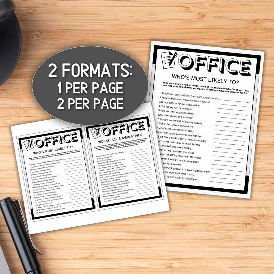 OFFICE ICEBREAKER PARTY GAMES - Image 5