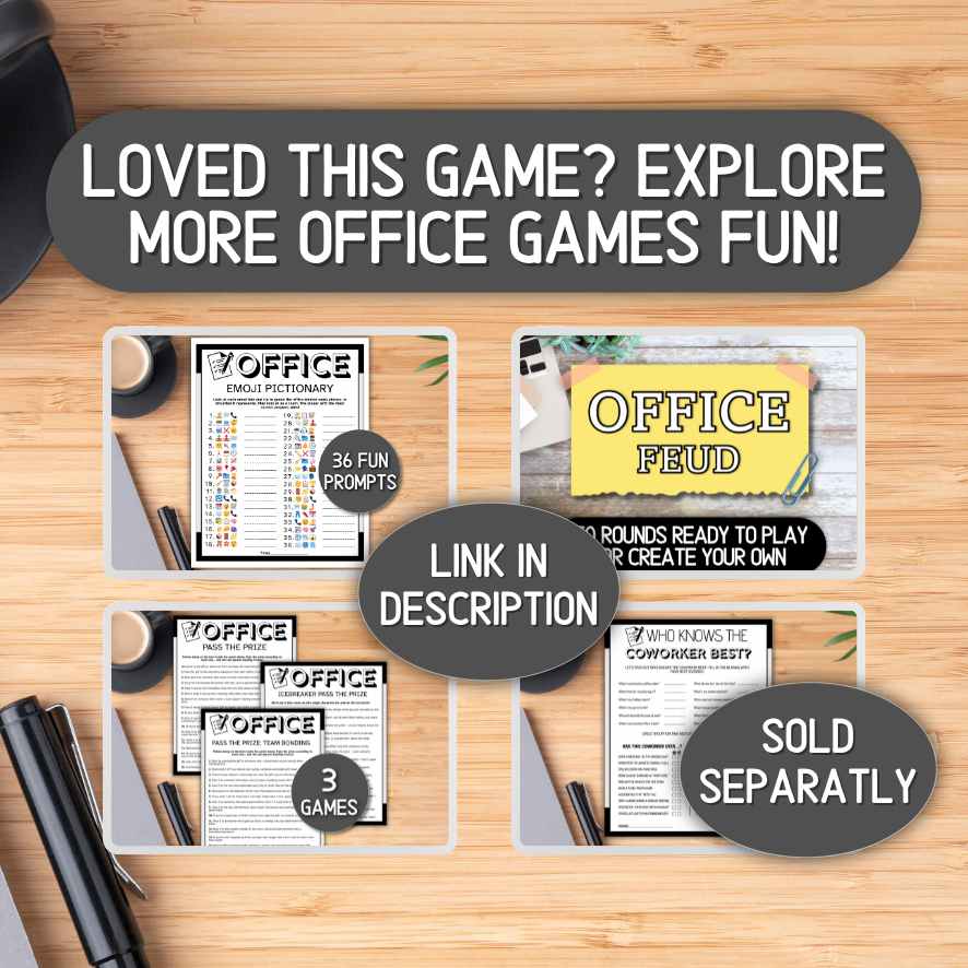 OFFICE ICEBREAKER PARTY GAMES - Image 8