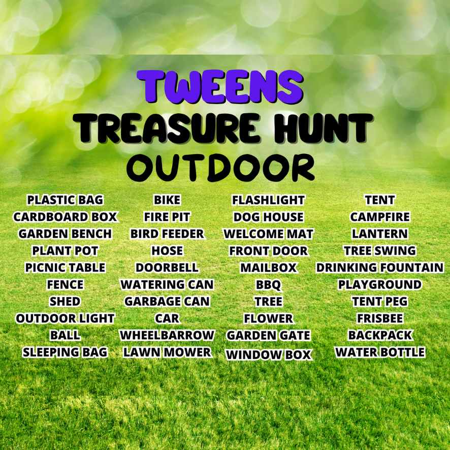 OUTDOOR TWEEN SCAVENGER HUNT - Image 4