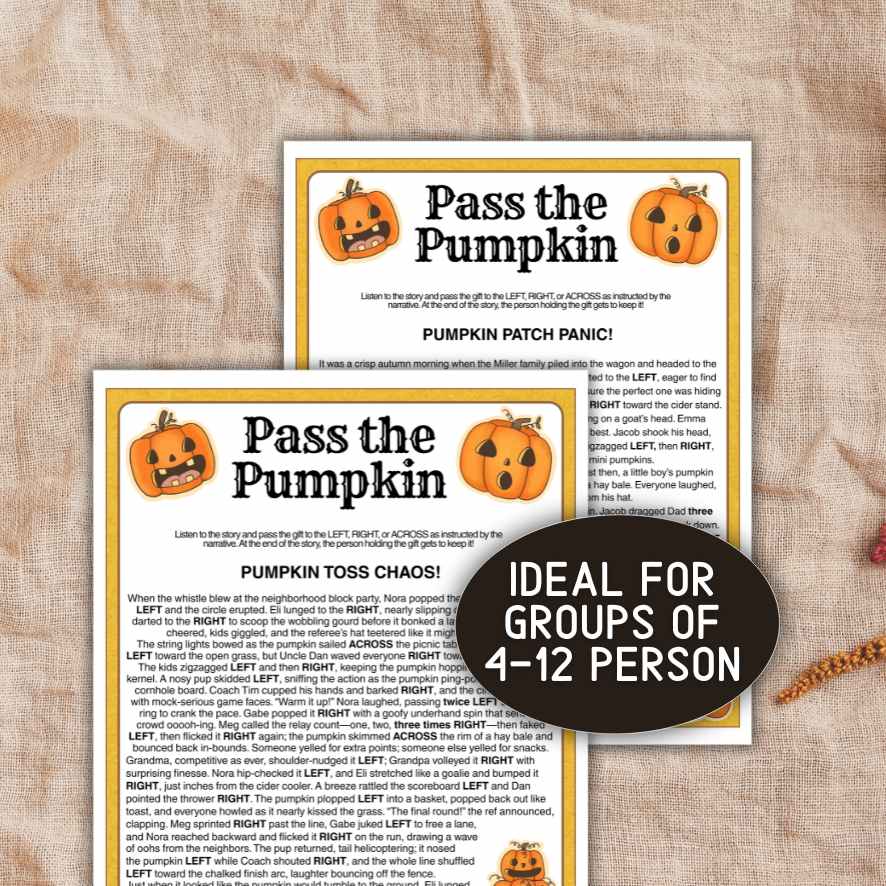 PASS THE PUMPKIN STORY GAME - Image 4
