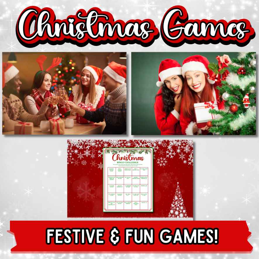 6 PRINTABLE CHRISTMAS GAME BUNDLE - Image 4