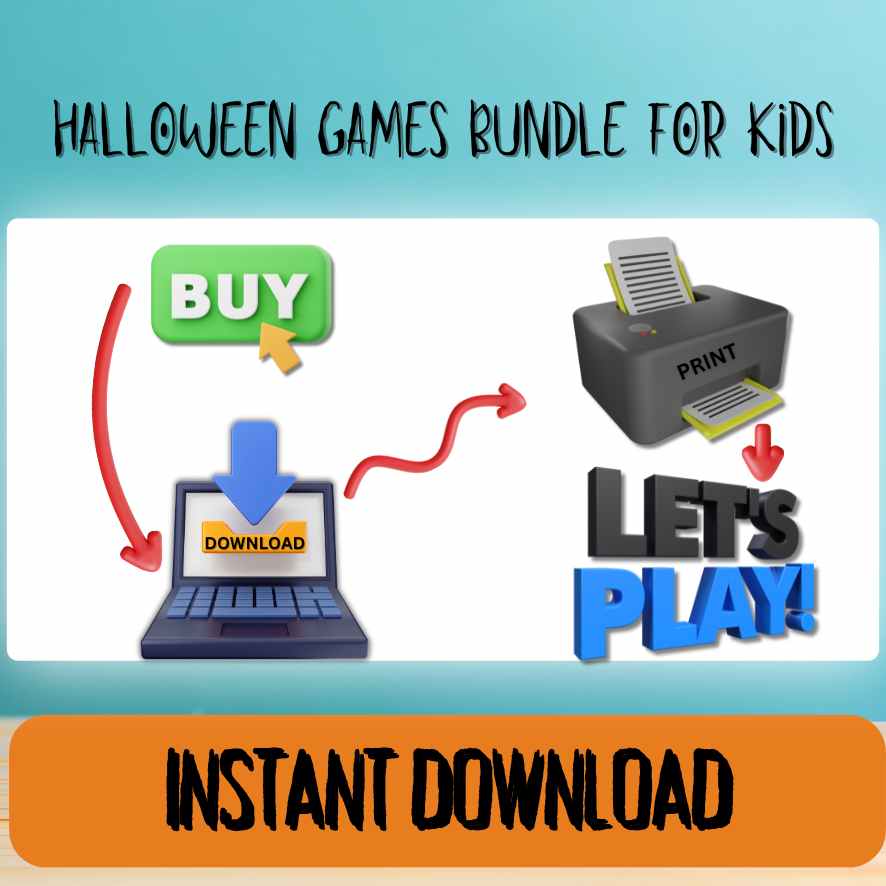PRINTABLE HALLOWEEN GAMES FOR KIDS - Image 8