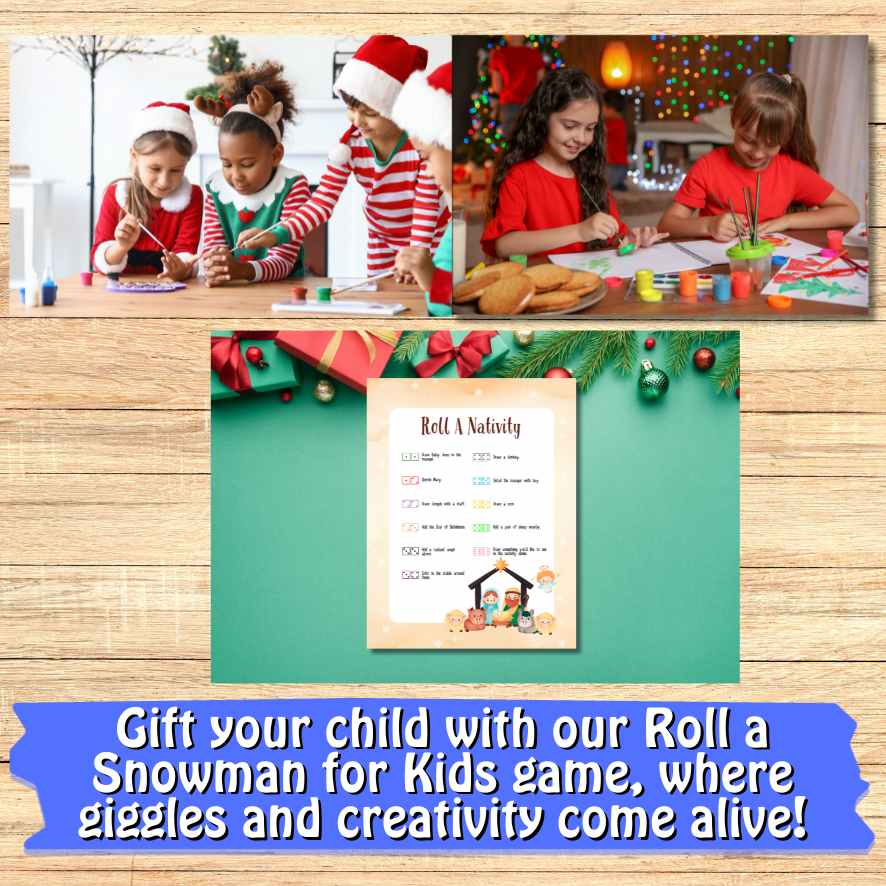 ROLL A NATIVITY CHRISTMAS DICE GAME - Image 2