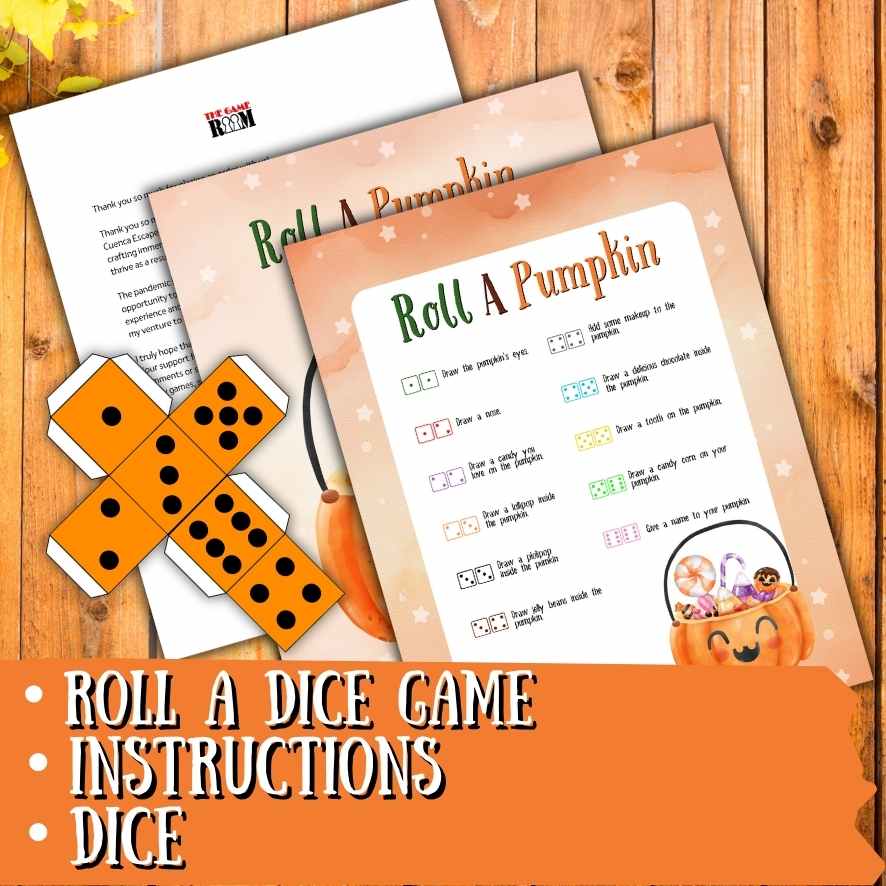 ROLL A PUMPKIN DICE GAME - Image 3