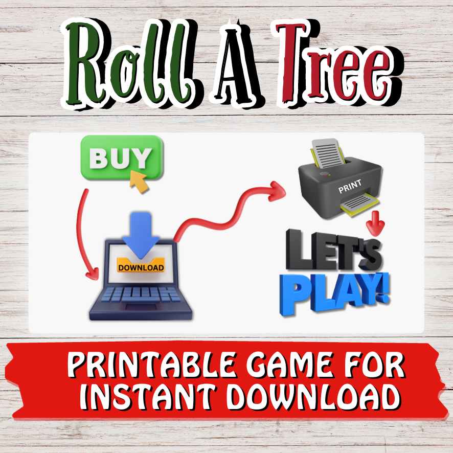 ROLL A TREE CHRISTMAS GAME PRINTABLE - Image 5