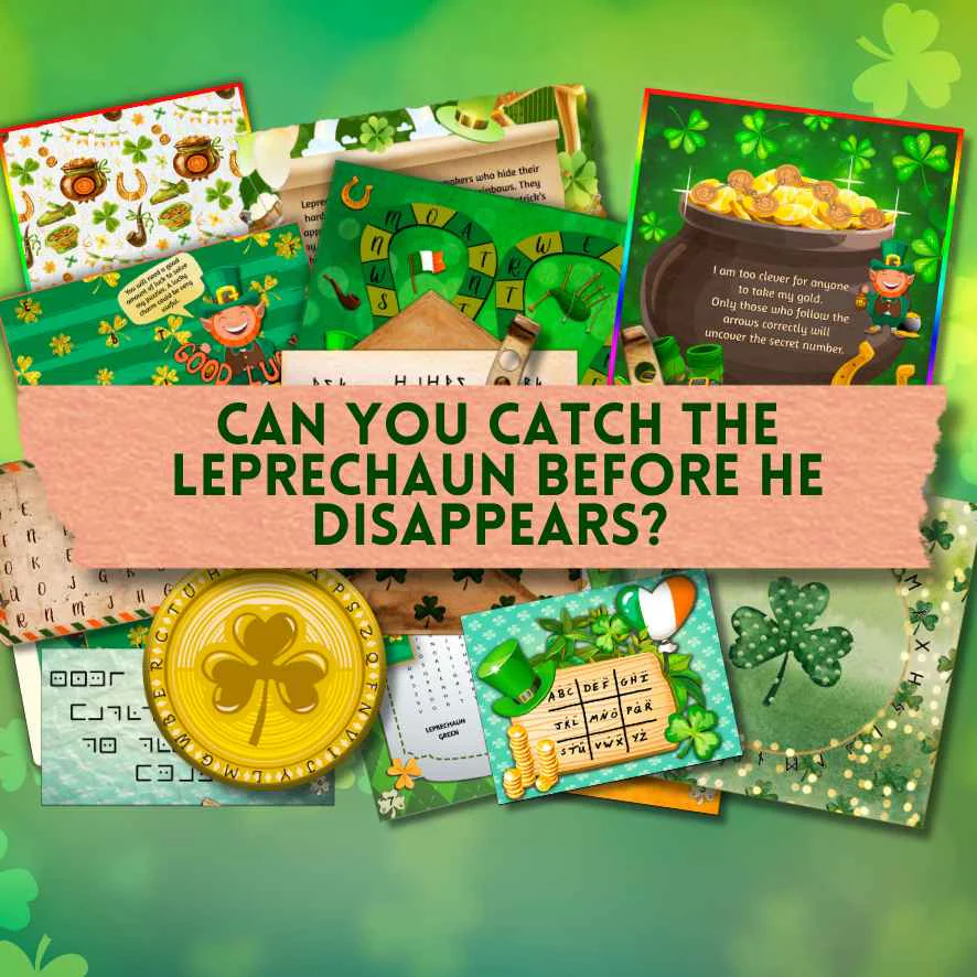 SAINT PATRICK'S DAY ESCAPE ROOM - PRINT AND PLAY - Image 2
