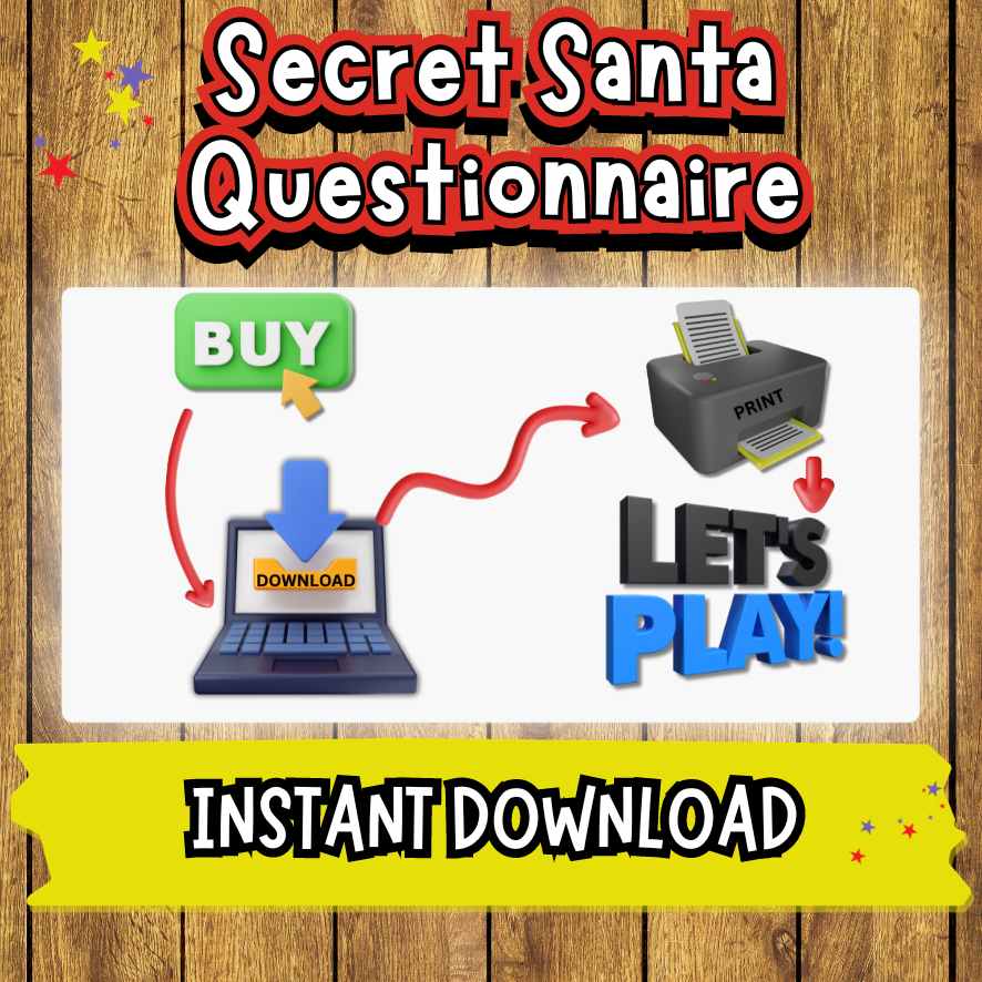 SECRET SANTA KIDS QUESTIONNAIRE - Image 5
