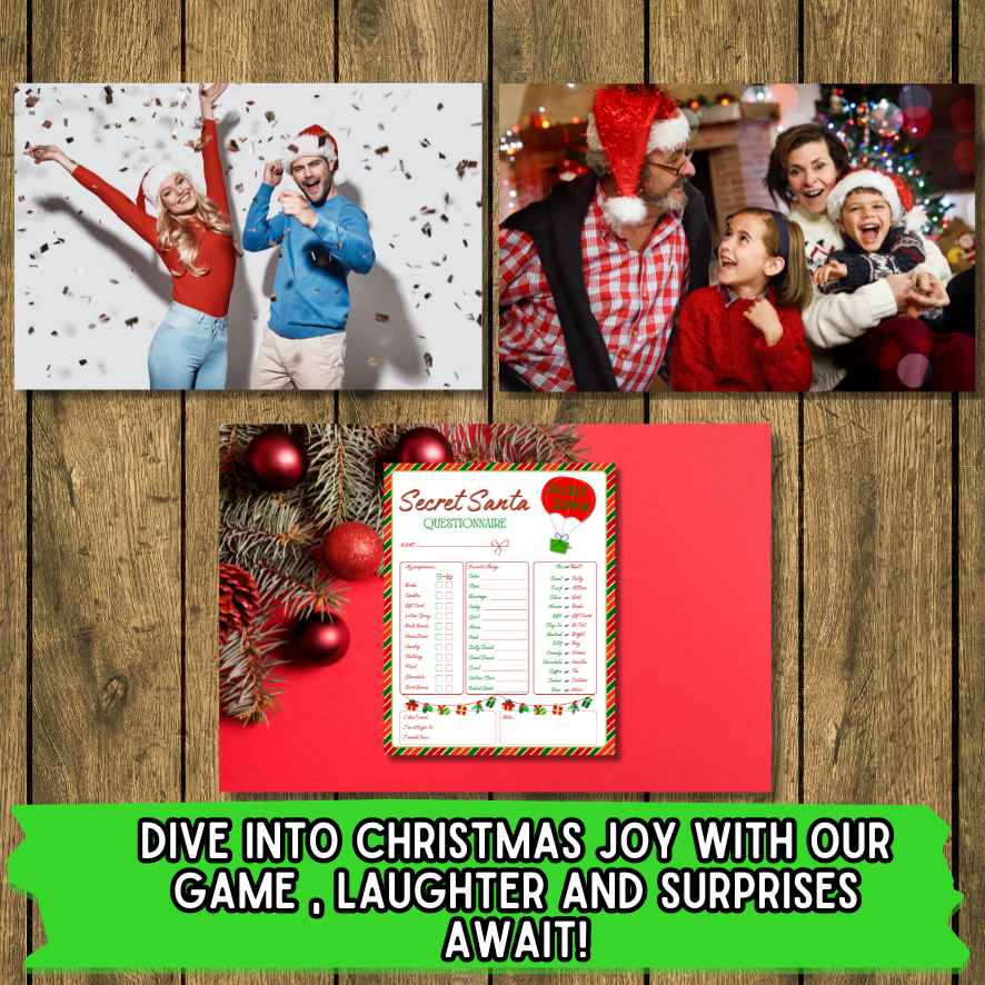 SECRET SANTA QUESTIONNAIRE CHRISTMAS - Image 2